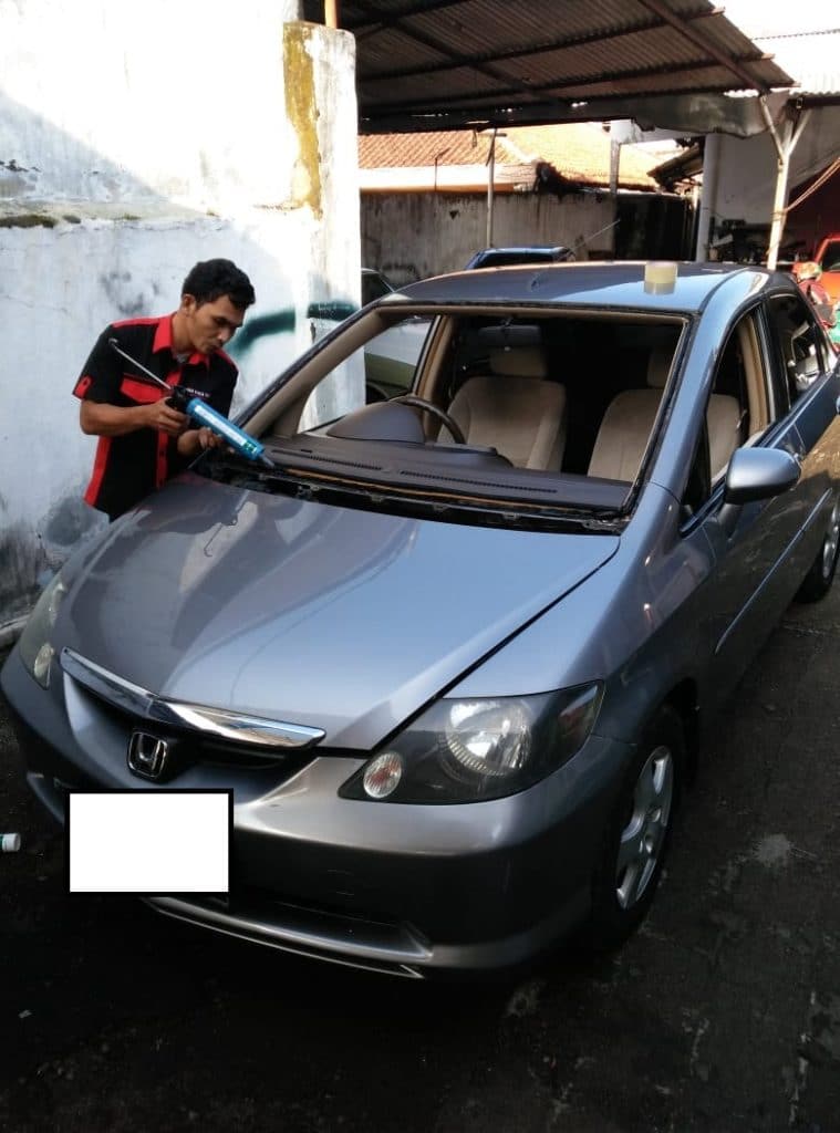 Kaca Mobil Depan  Honda  City  idsi Bogor Kota SaifanKacaMobil